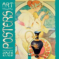 Cover image for Art Nouveau Posters Wall Calendar 2025 (Art Calendar)