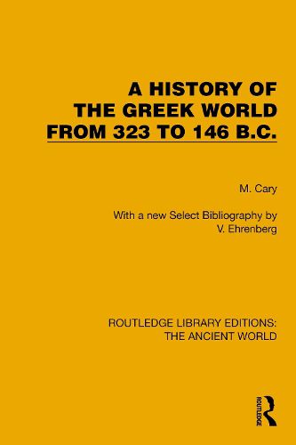 Cover image for A History of the Greek World from 323 to 146 B.C.