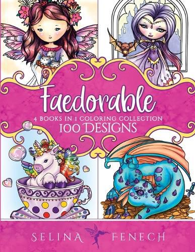 Cover image for Faedorables Coloring Collection: 100 Designs