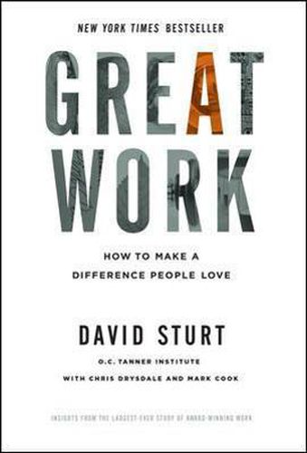 Cover image for Great Work: How to Make a Difference People Love