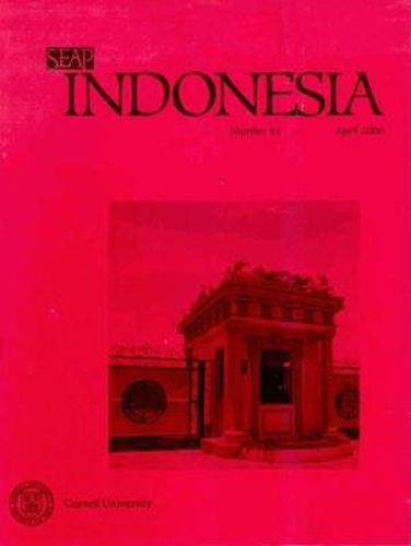 Cover image for Indonesia Journal: April 2006