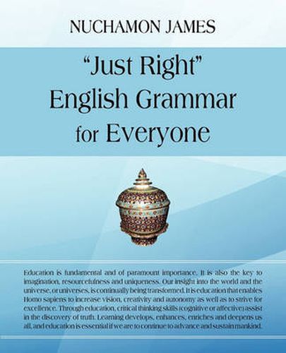 Cover image for \"Just Right\" English Grammar for Everyone