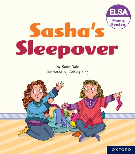 Cover image for ELSA Phonic Readers Sasha's Sleepover