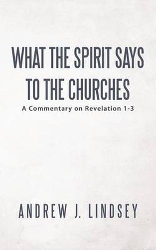 Cover image for What the Spirit Says to the Churches: A Commentary on Revelation 1-3