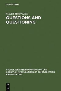 Cover image for Questions and Questioning