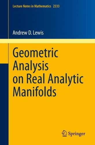 Cover image for Geometric Analysis on Real Analytic Manifolds