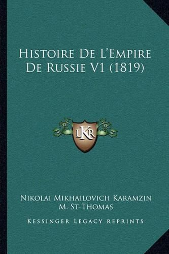 Histoire de L'Empire de Russie V1 (1819)