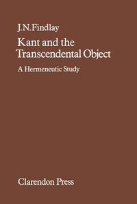 Cover image for Kant and the Transcendental Object: A Hermeneutic Study