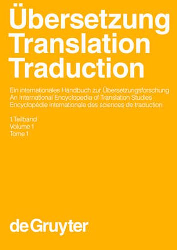 UEbersetzung - Translation - Traduction. 1. Teilband