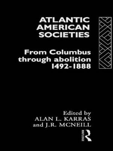 Cover image for Atlantic American Societies