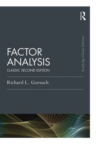 Cover image for Factor  Analysis: Classic Edition