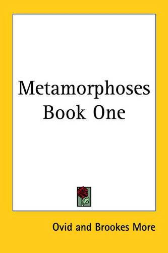 Cover image for Metamorphoses Book One