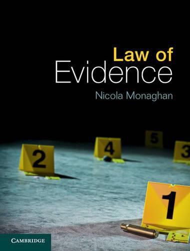 Cover image for Law of Evidence