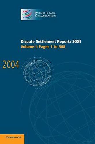 Cover image for Dispute Settlement Reports 2004:1