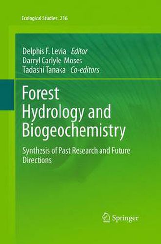 Cover image for Forest Hydrology and Biogeochemistry: Synthesis of Past Research and Future Directions