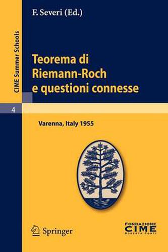 Cover image for Teorema Di Riemann-Roch E Questioni Connesse