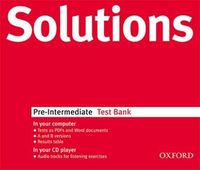 Cover image for Solutions Pre-Intermediate: Test Bank MultiROM
