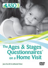 Cover image for Ages & Stages Questionnaires (R) (ASQ (R)-3): Questionnaires On a Home Visit DVD: A Parent-Completed Child Monitoring System