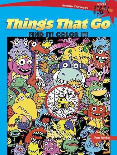 Cover image for SPARK Things That Go Find It! Color it!