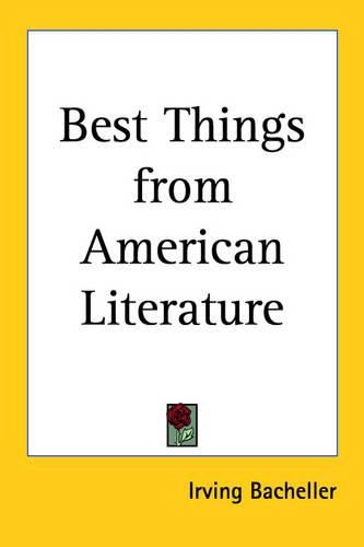 Cover image for Best Things from American Literature