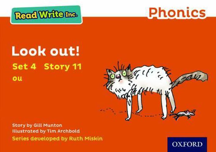 Cover image for Read Write Inc. Phonics: Orange Set 4 Storybook 11 Look Out!