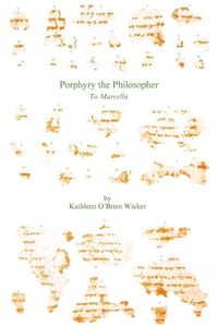 Cover image for Porphyry the Philosopher: To Marcella