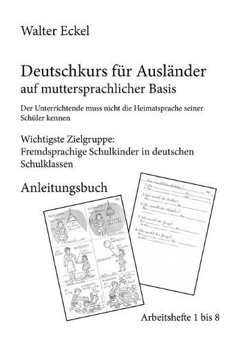 Cover image for Deutschkurs fur Auslander auf muttersprachlicher Basis - Anleitungsbuch