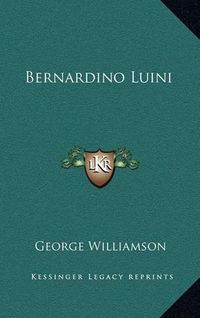 Cover image for Bernardino Luini