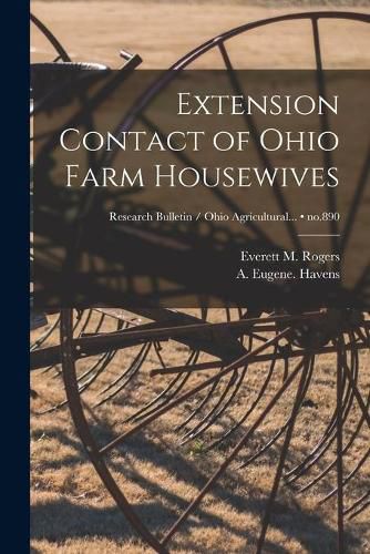 Cover image for Extension Contact of Ohio Farm Housewives; no.890