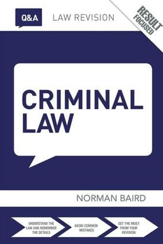 Cover image for Q&A Criminal Law