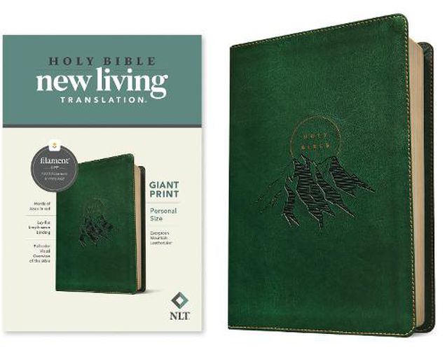Cover image for NLT Personal Size Giant Print Bible, Filament Edition