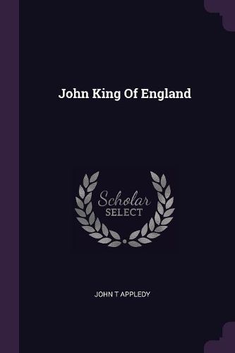 Cover image for John King Of England