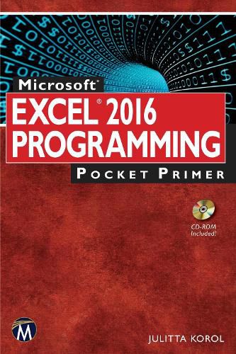 Cover image for Microsoft Excel 2016 Programming Pocket Primer