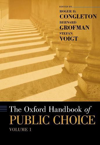 Cover image for The Oxford Handbook of Public Choice, Volume 1