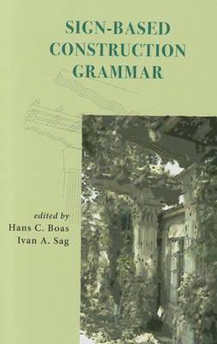 Cover image for Sign-Based Construction Grammar