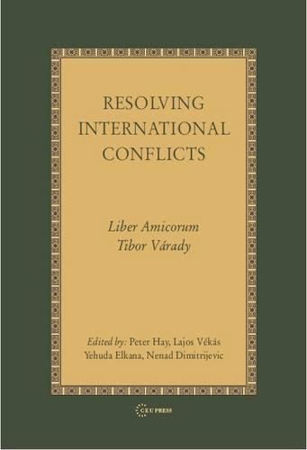 Cover image for Resolving International Conflicts