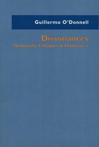 Cover image for Dissonances: Democratic Critiques of Democracy