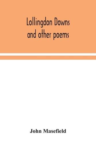 Cover image for Lollingdon Downs and other poems