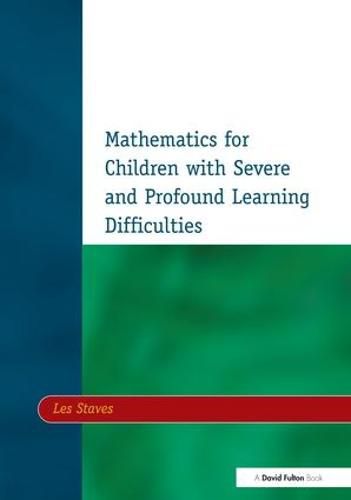 Cover image for Mathematics for Children with Severe and Profound Learning Difficulties