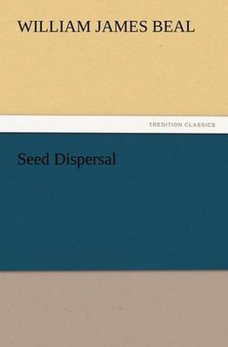 Cover image for Seed Dispersal