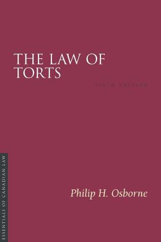 Cover image for The Law of Torts