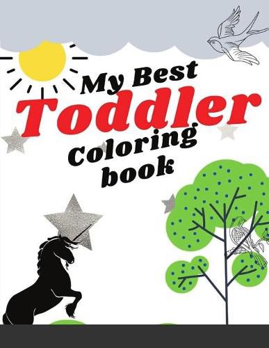 Cover image for My Best Toddler Coloring book