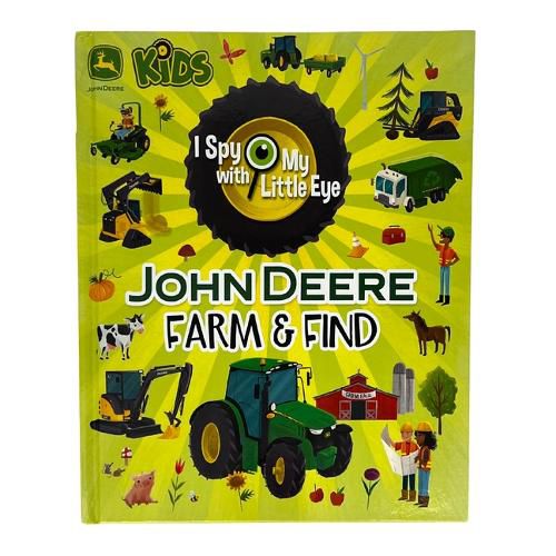 Cover image for John Deere Kids Farm & Find (I Spy with My Little Eye)
