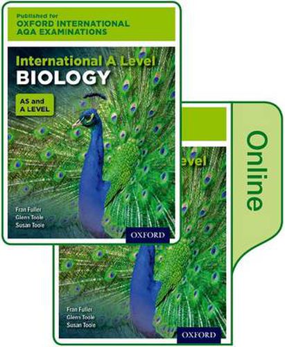 Cover image for Oxford International AQA Examinations: International A Level Biology: Print and Online Textbook Pack