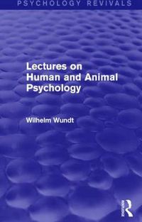 Cover image for Lectures on Human and Animal Psychology