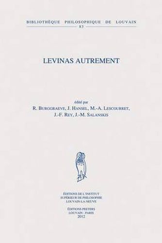 Cover image for Levinas Autrement