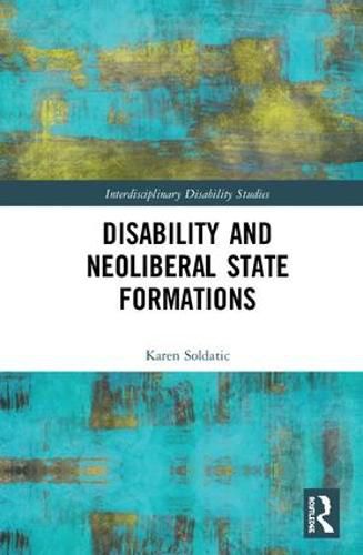 Cover image for Disability and Neoliberal State Formations