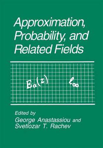 Cover image for Approximation, Probability, and Related Fields