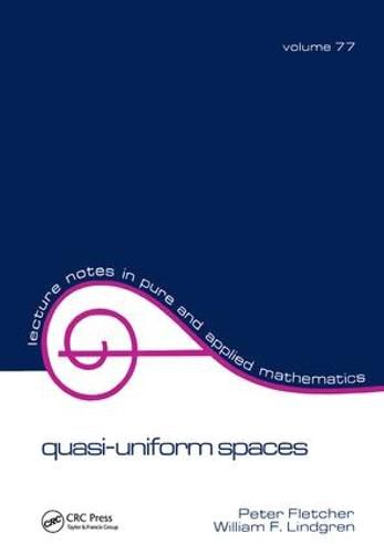 Cover image for Quasi-Uniform SPates