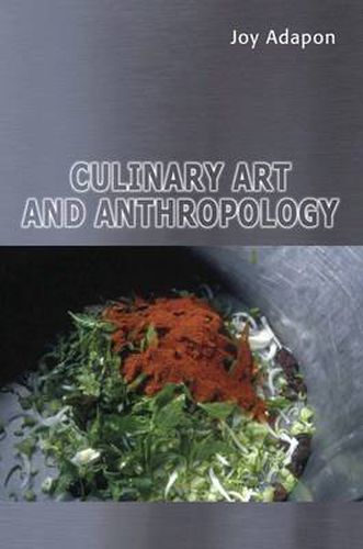 Cover image for Culinary Art and Anthropology